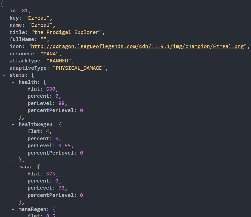LoL Static Data Resources